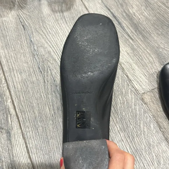 • Everlane • Women’s The Day Heel Leather BlackSize 8