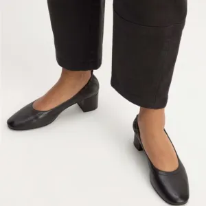 • Everlane • Women’s The Day Heel Leather BlackSize 8