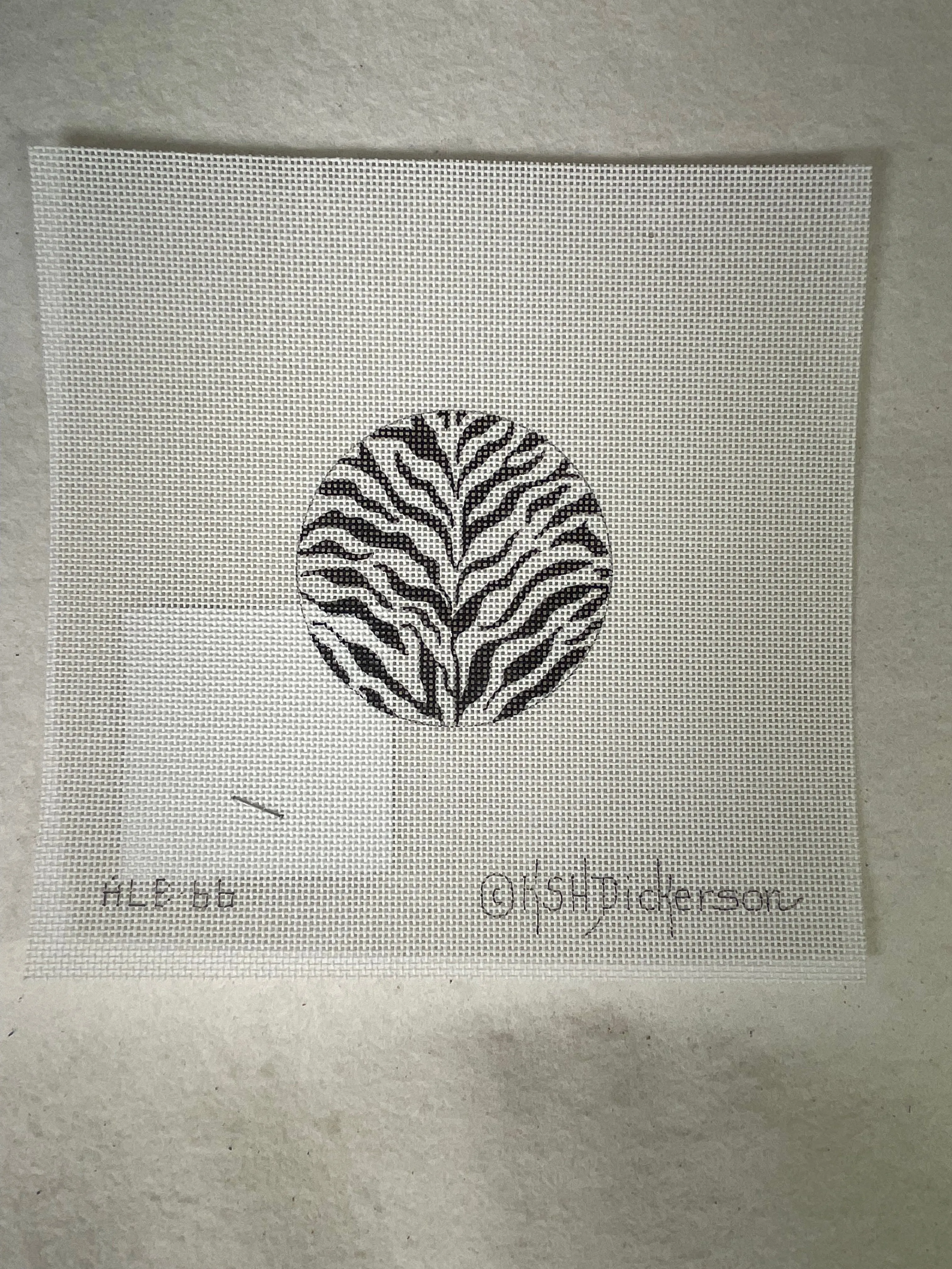 * Kate Dickerson ALB66 Zebra Disk