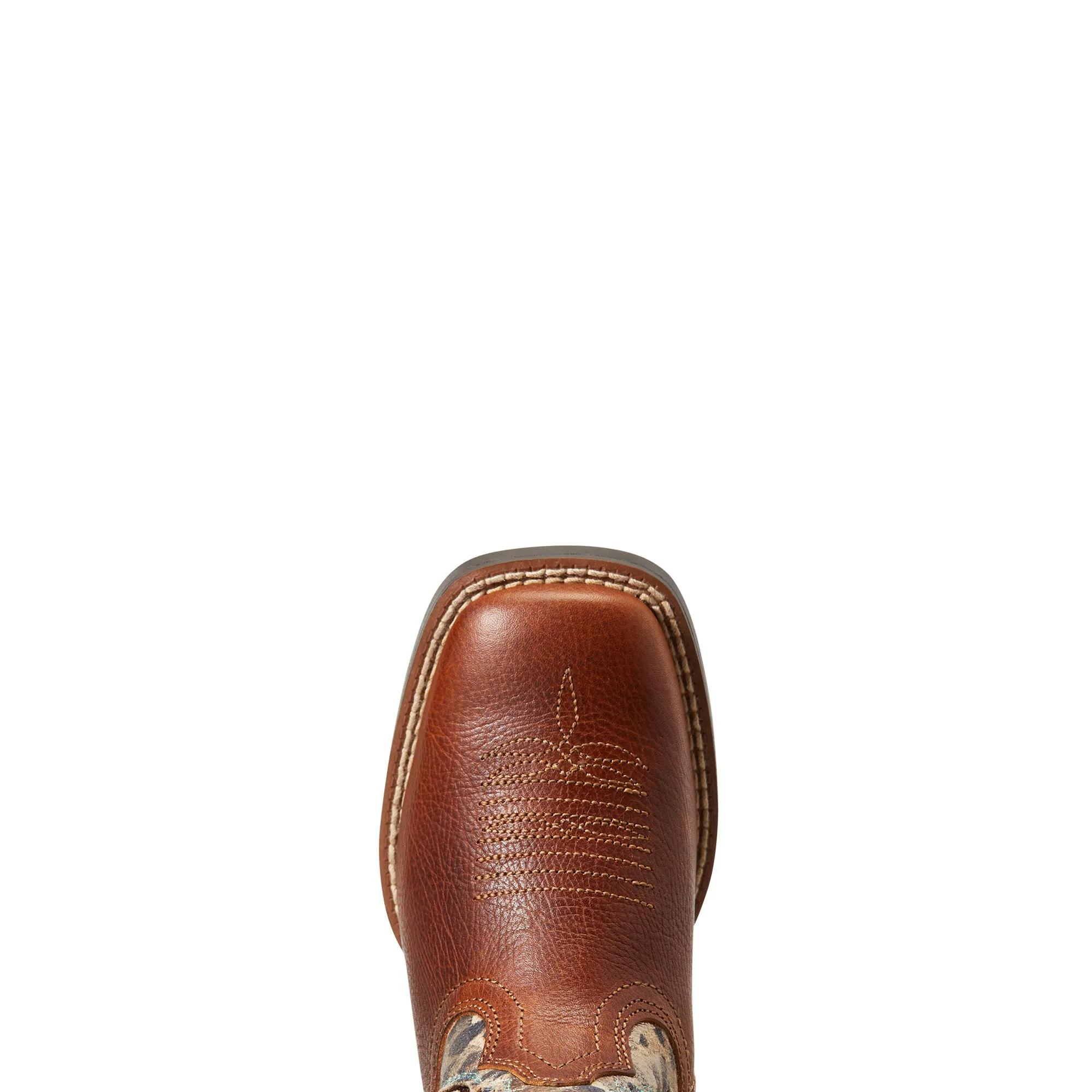 10040260 Ariat Youth Keol Venttek Metallic Leopard Boots