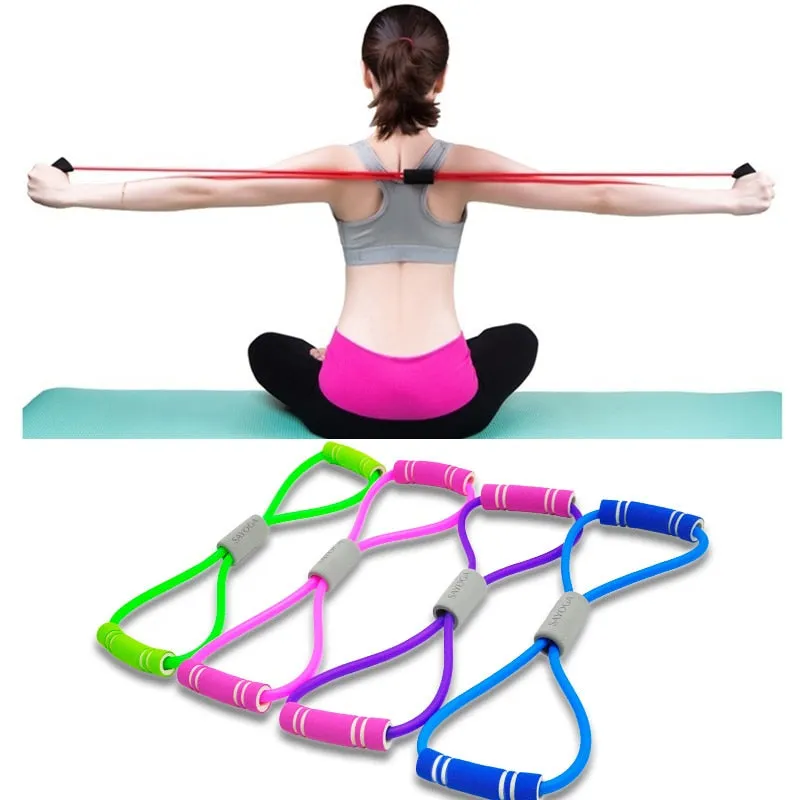 2020 Yoga Fitness Resistance Bands for Sports Exercise