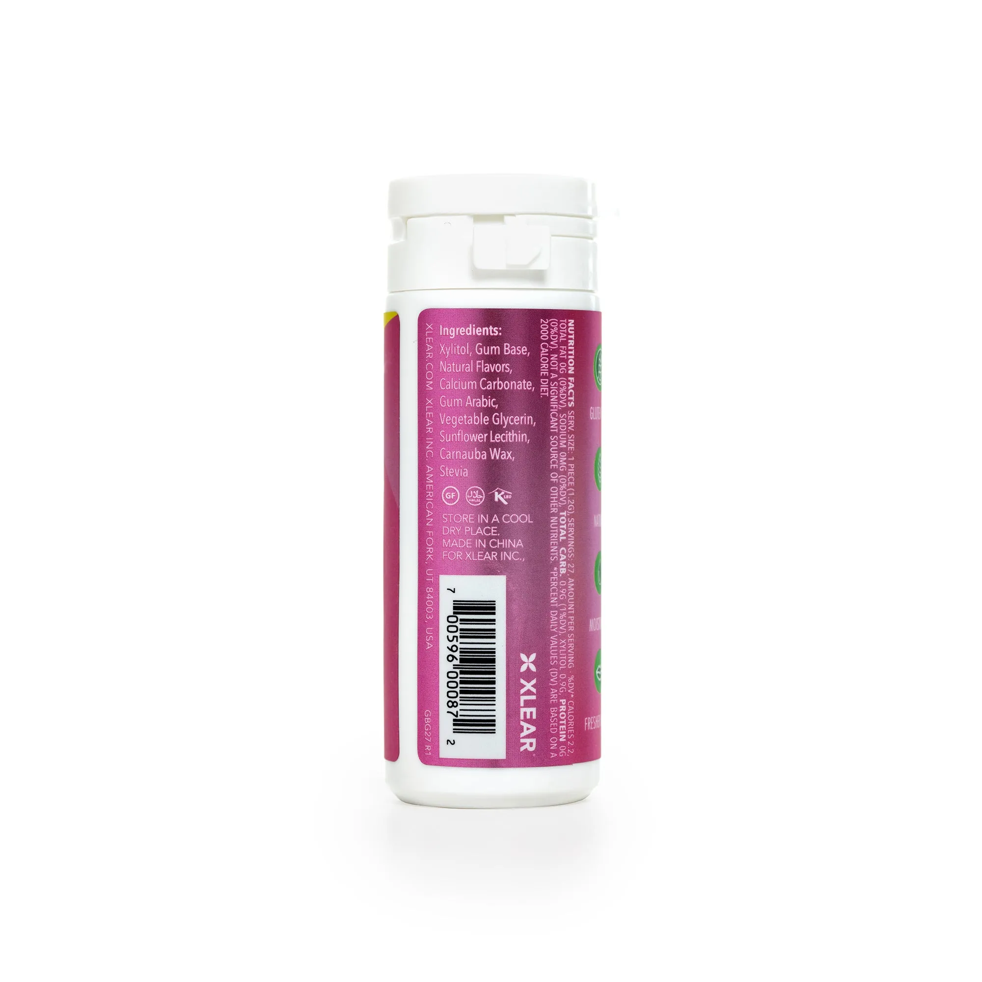 27ct Tube Gum - Bubblegum