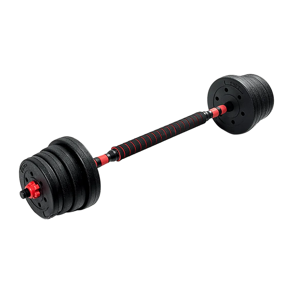 30kg Adjustable Rubber Dumbbell Set [ONLINE ONLY]