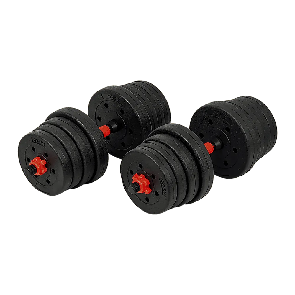 30kg Adjustable Rubber Dumbbell Set [ONLINE ONLY]