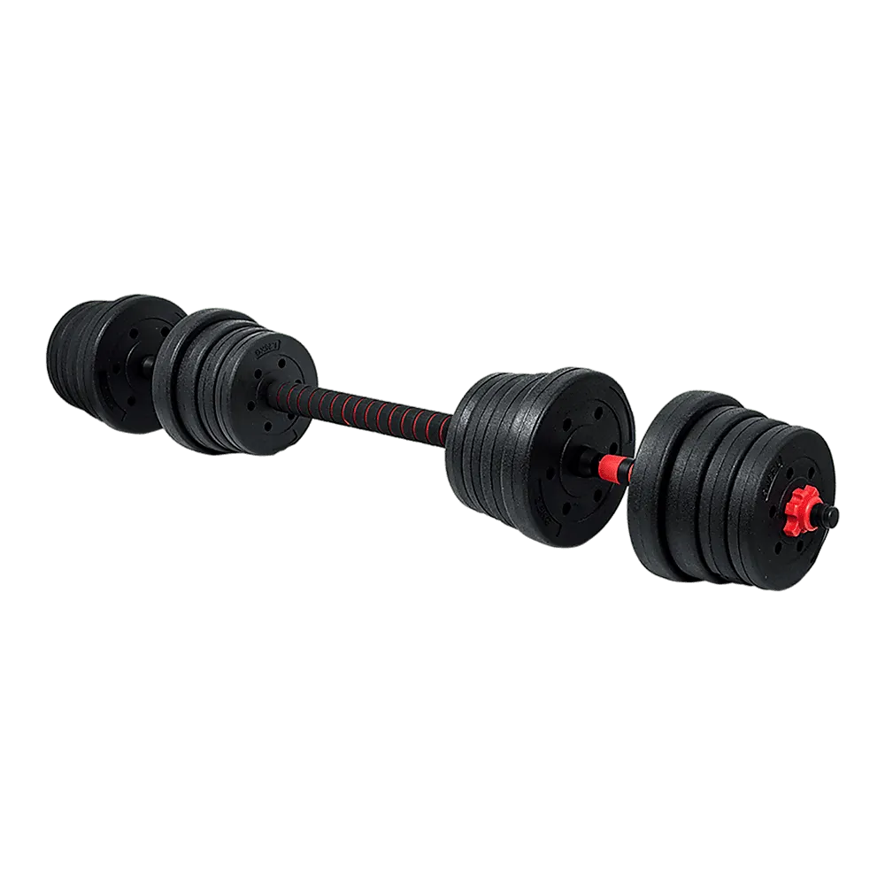 30kg Adjustable Rubber Dumbbell Set [ONLINE ONLY]