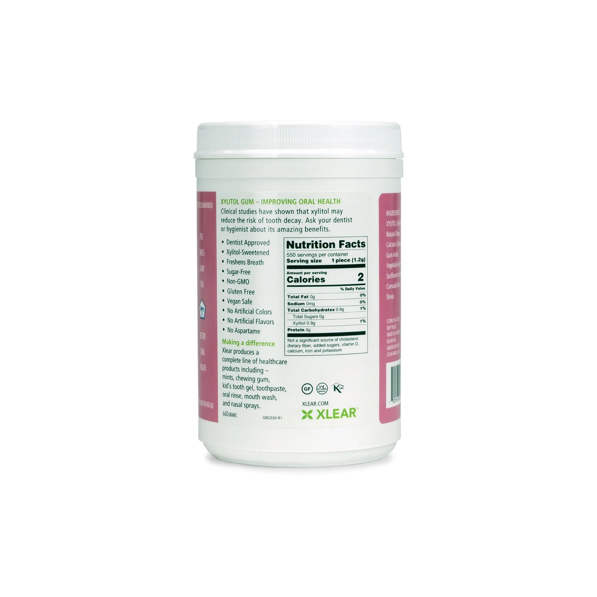 550ct Spry Gum - Bubble Gum