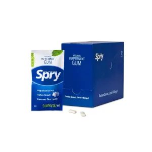 55ct Spry Gum - Peppermint