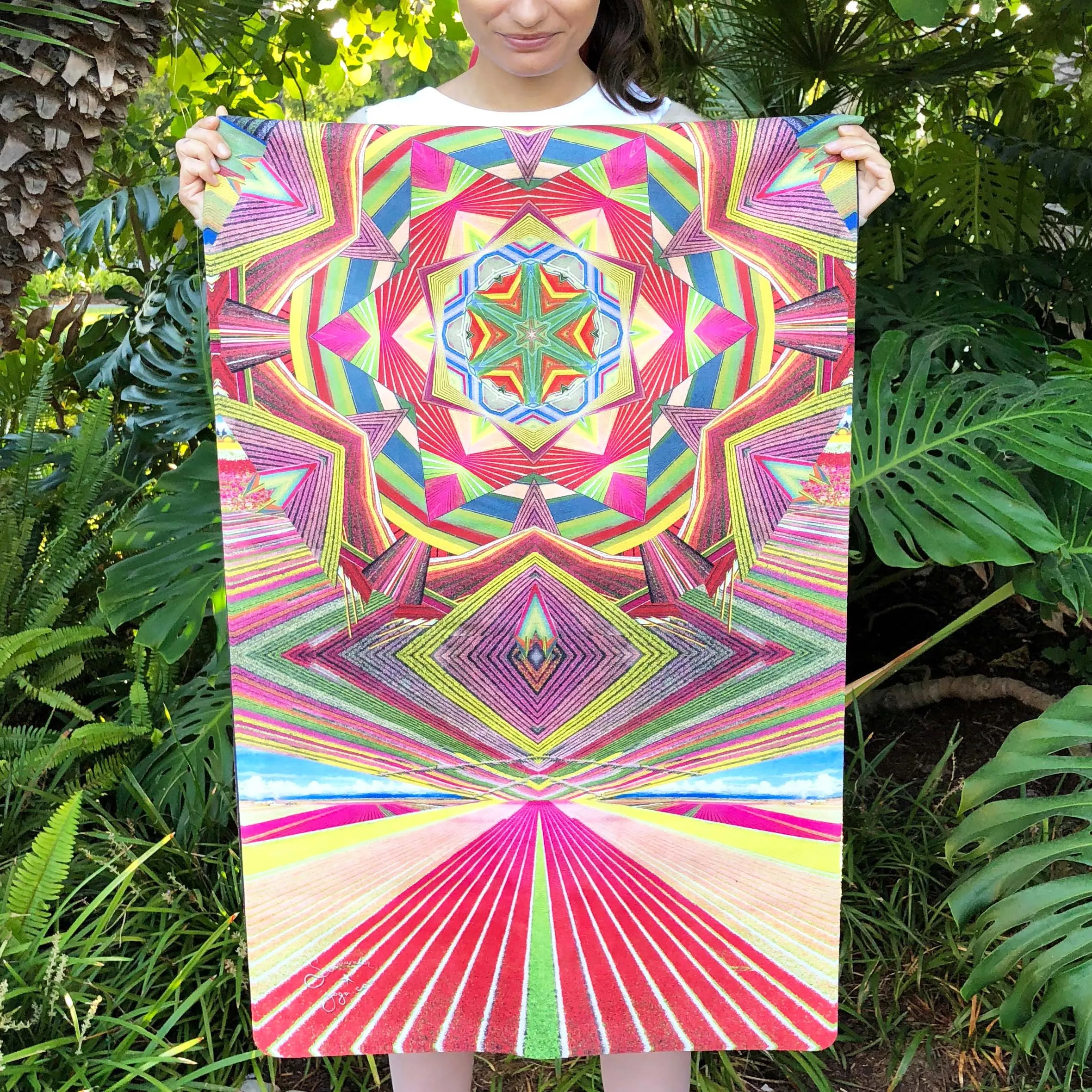 ABUNDANCE // Flower Fields Travel   Hot Yoga Mat