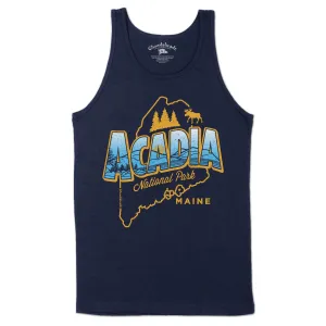 Acadia National Park Men's Tank Top