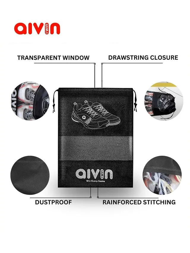 AIVIN EMBRACE SHOE BAG - BLACK (1 SET-6 PCS)