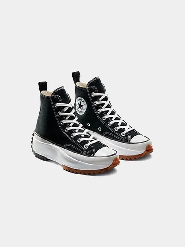 All Star Converse Mens Run Star Hike Black Sneaker