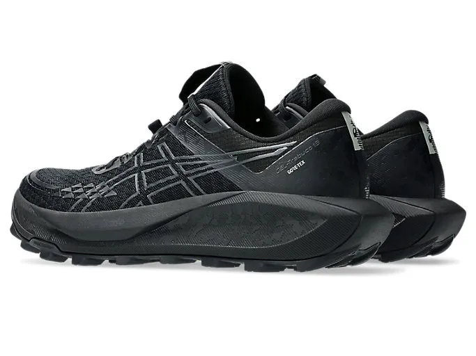 Asics Gel Trabuco 13 GTX (B Width) - Black/Graphite Grey (Womens)