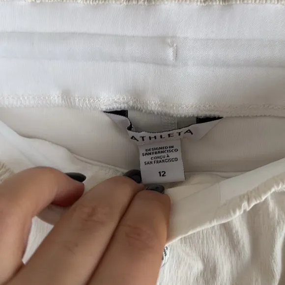 Athleta Trekkie Skort Magnolia White NWT
