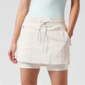 Athleta Trekkie Skort Magnolia White NWT