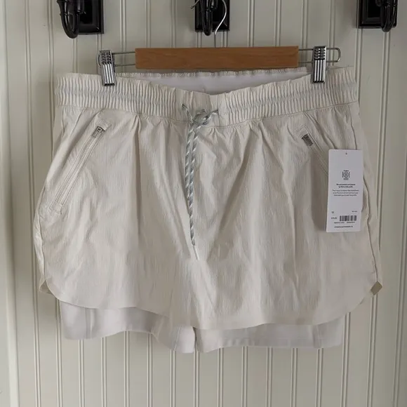 Athleta Trekkie Skort Magnolia White NWT