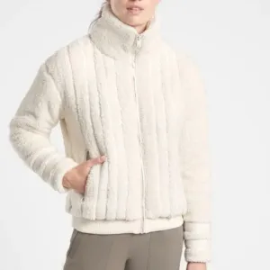 Athleta Tugga sherpa jacket, XXS