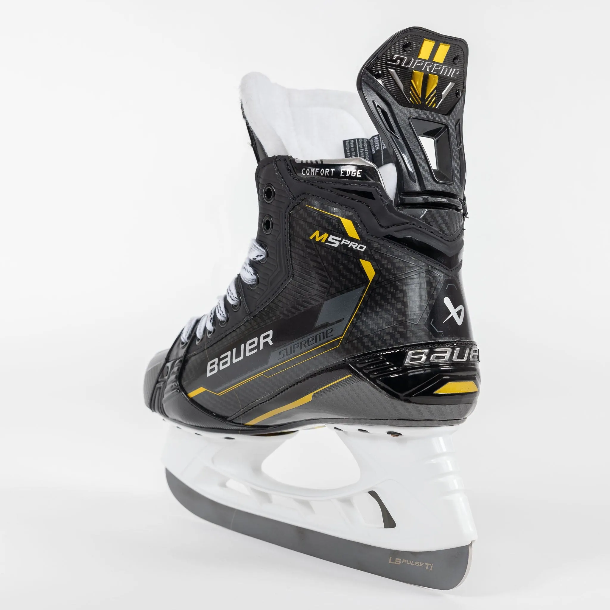 Bauer Supreme M5 Pro Intermediate Hockey Skates w/ Pulse Steel