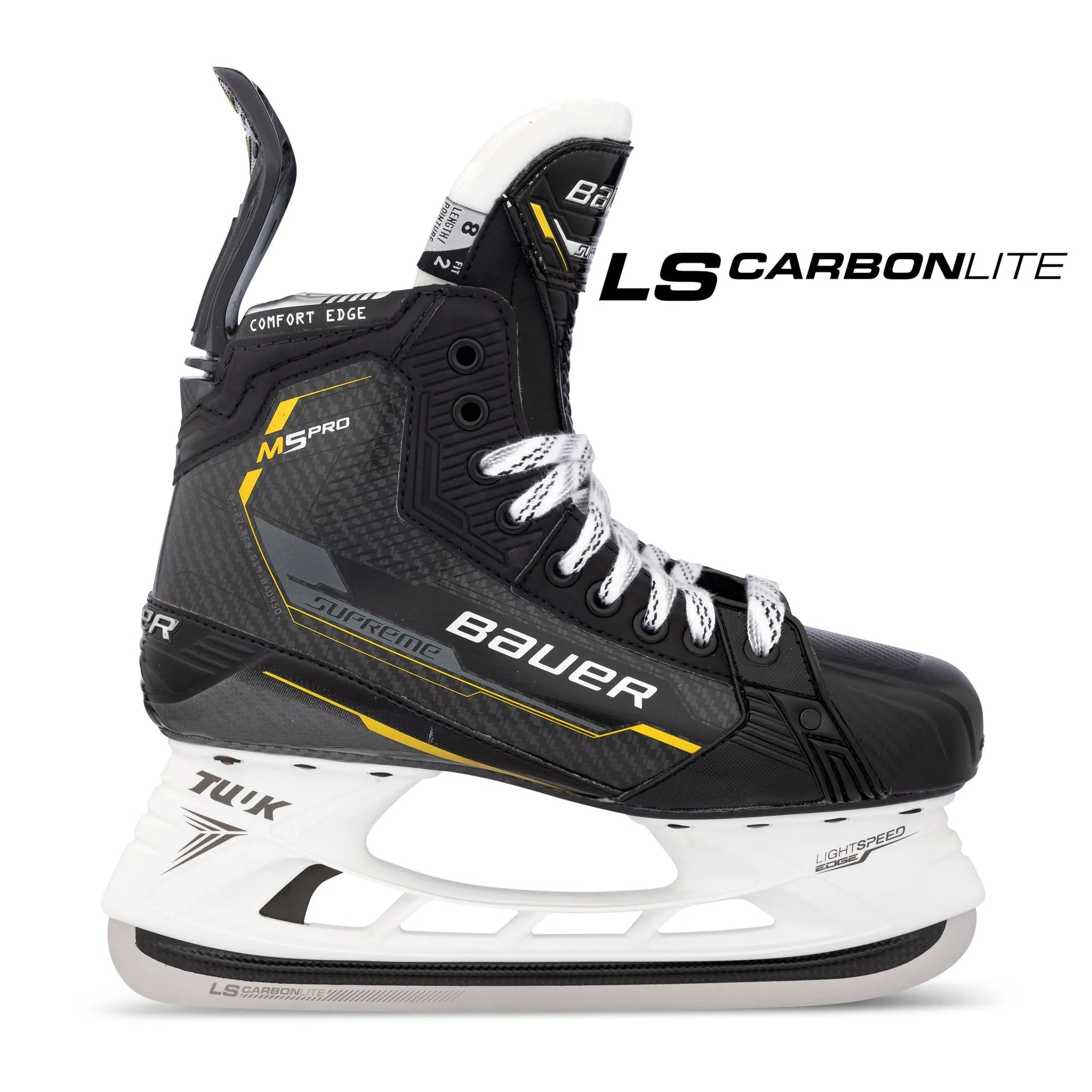 Bauer Supreme M5 Pro Intermediate Hockey Skates w/ Pulse Steel