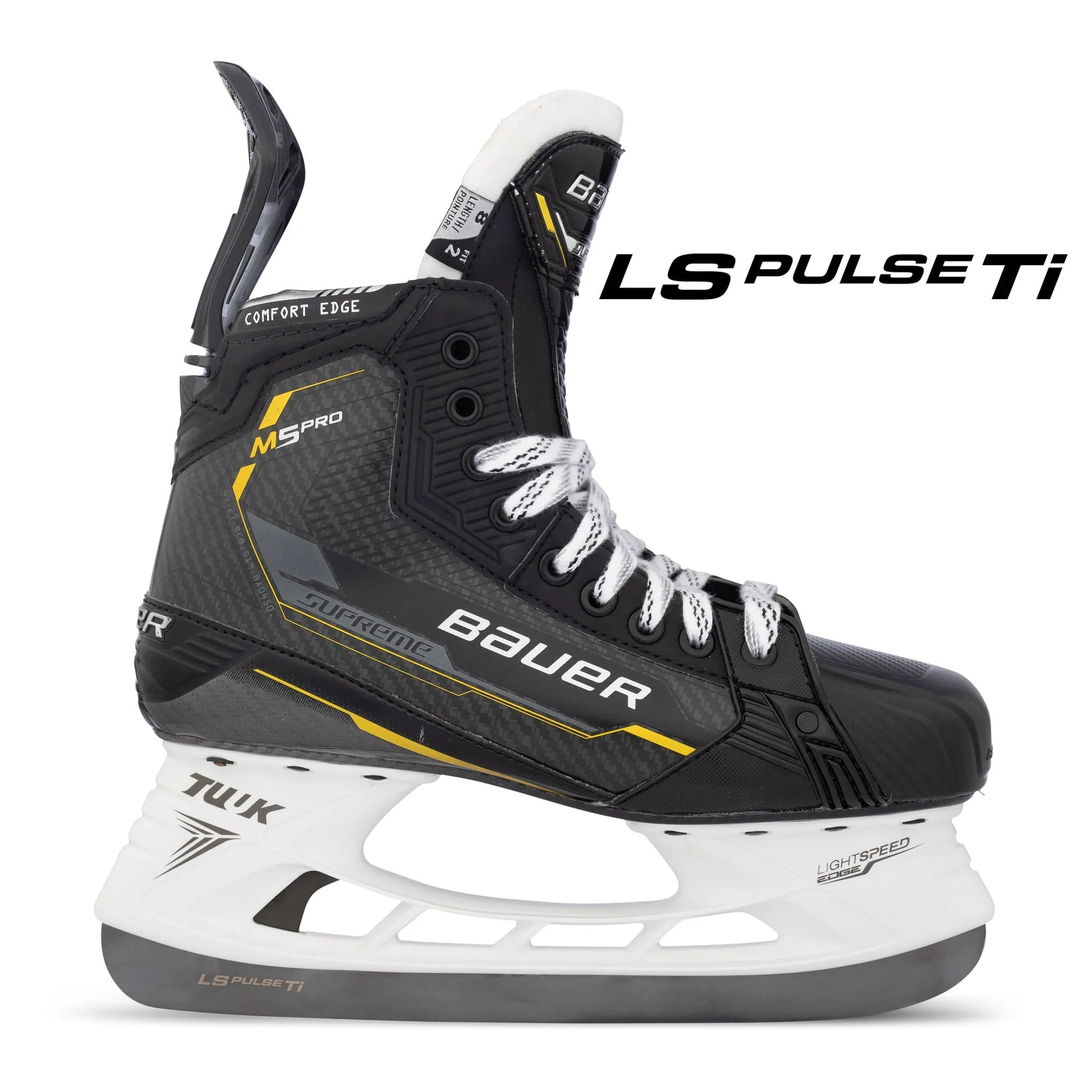 Bauer Supreme M5 Pro Intermediate Hockey Skates w/ Pulse Steel