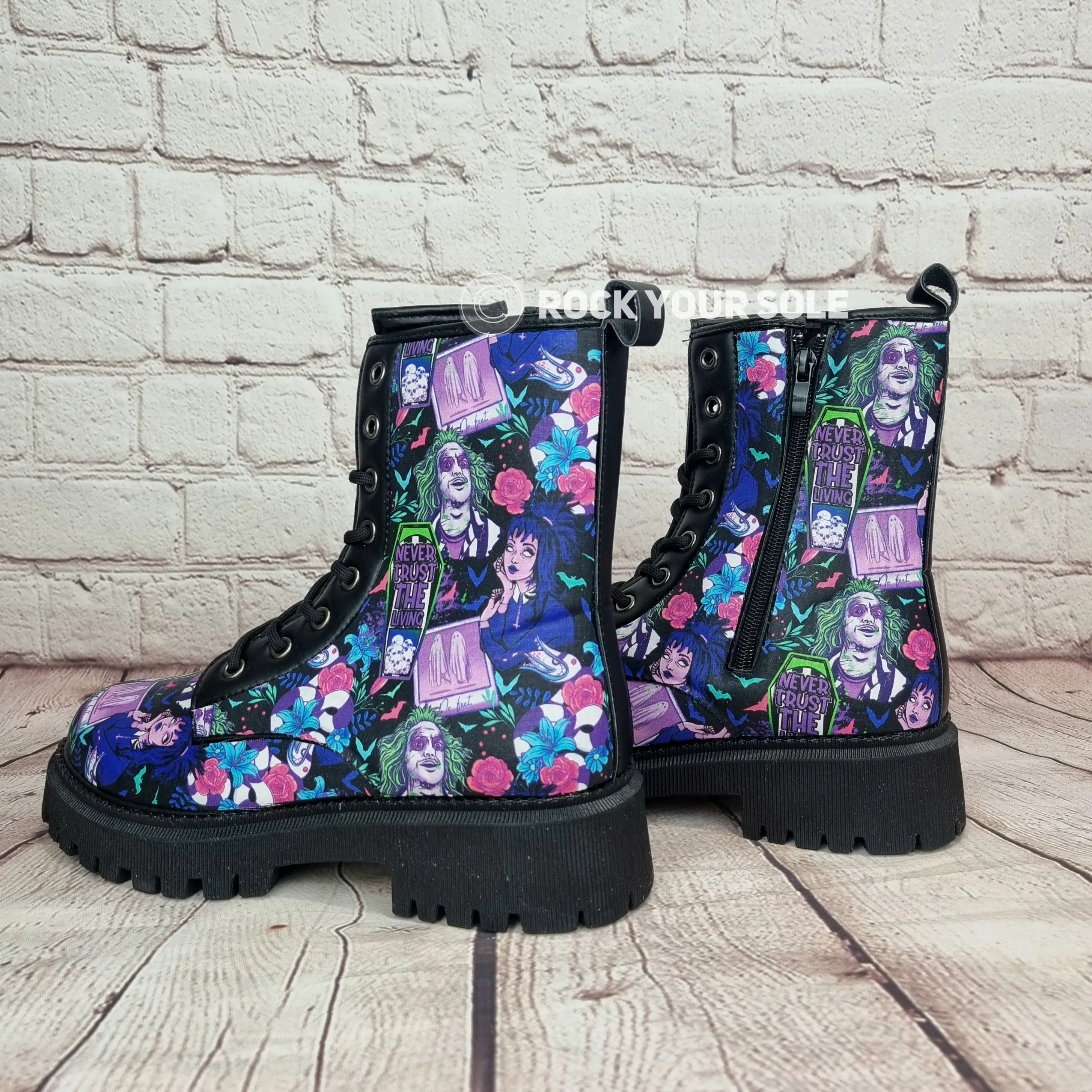 Beetlejuice Showtime ankle boots