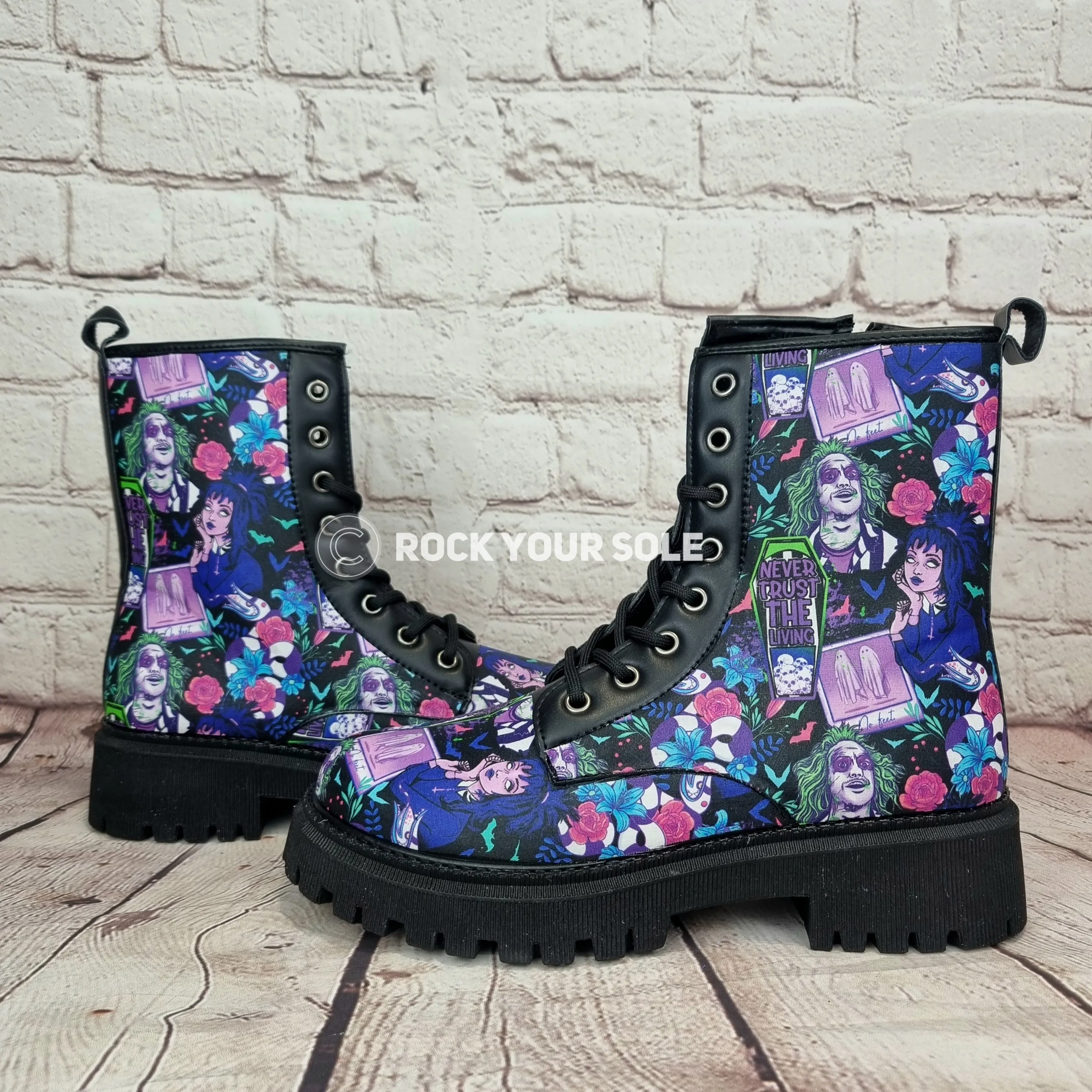 Beetlejuice Showtime ankle boots