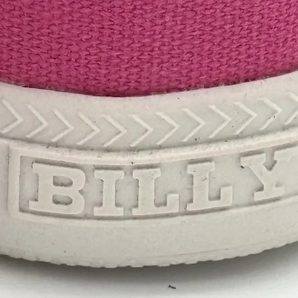 Billy Classic DJR High II Shoes 6 Fuchsia Snake Pink Lace &amp; Easy Zipper NIB