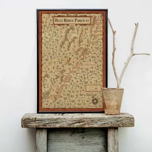 Blue Ridge Parkway Map
