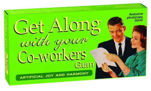 BlueQ Gum: Get Along With Your Co-workers