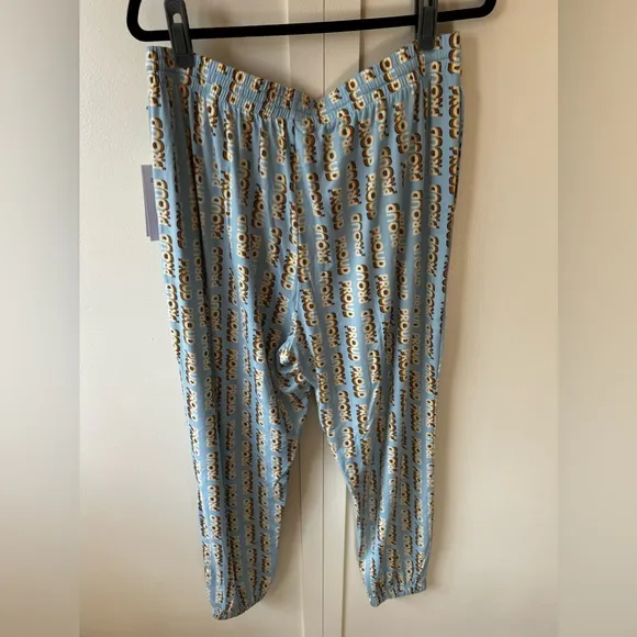 BP. Be Proud Pride Print NWT Gender Inclusive Joggers In Blue Falls Mania Size L