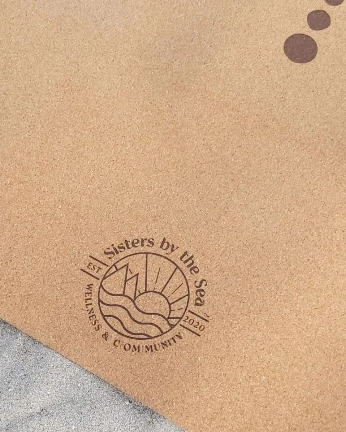 Breathe’ Cork Yoga Mat & Jute Carry Strap | Non-slip