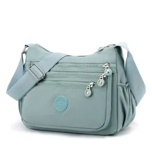 Casual Women Multi Layer Nylon Shoulder Bag