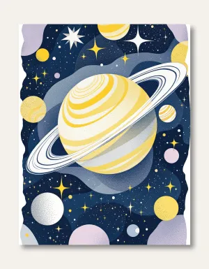Celestial Dance Wall Art Poster