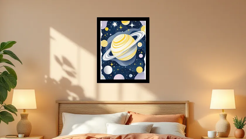 Celestial Dance Wall Art Poster
