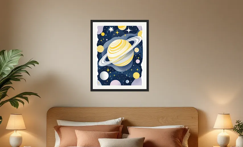 Celestial Dance Wall Art Poster