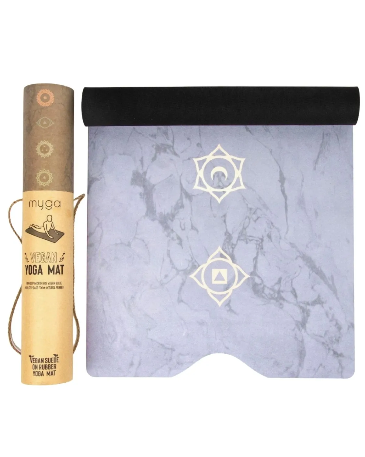 Chakra Vegan Suede Yoga Mat