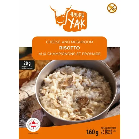 Cheese and Mushroom Risotto