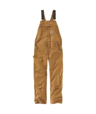 CL102776-40-34 UNLINED Overalls Bib Relaxed Fit - Carharrt Brown