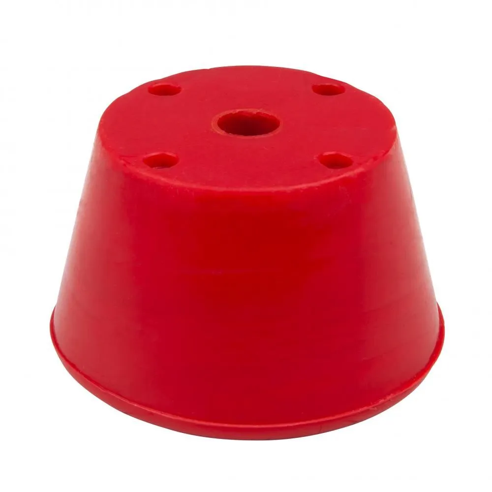 Clouds Quad Roller Skate Toestop - Rubber - Red