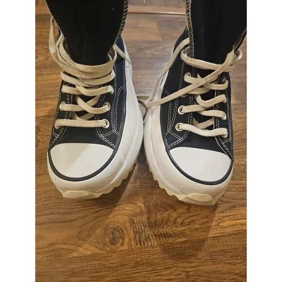 Converse Chuck Taylor Run Star Hike Black Mystic World High Top Unisex M9/W10.5