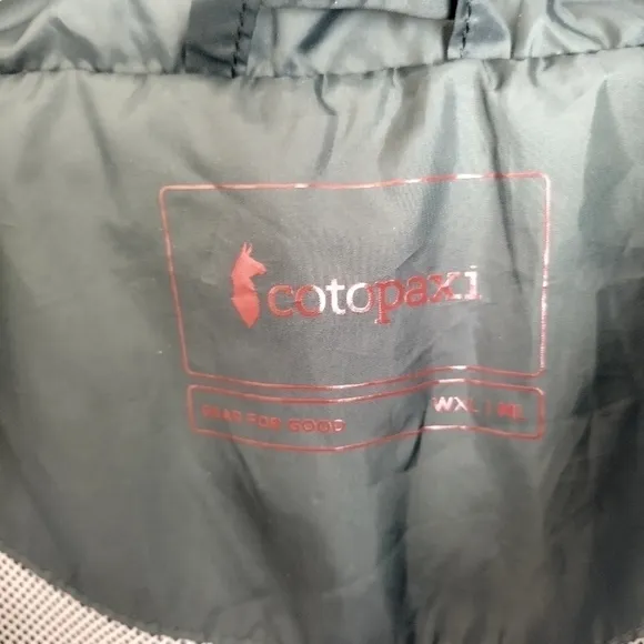 Cotopaxi Teca Vista Full-Zip Windbreaker Unisex wXL or ML