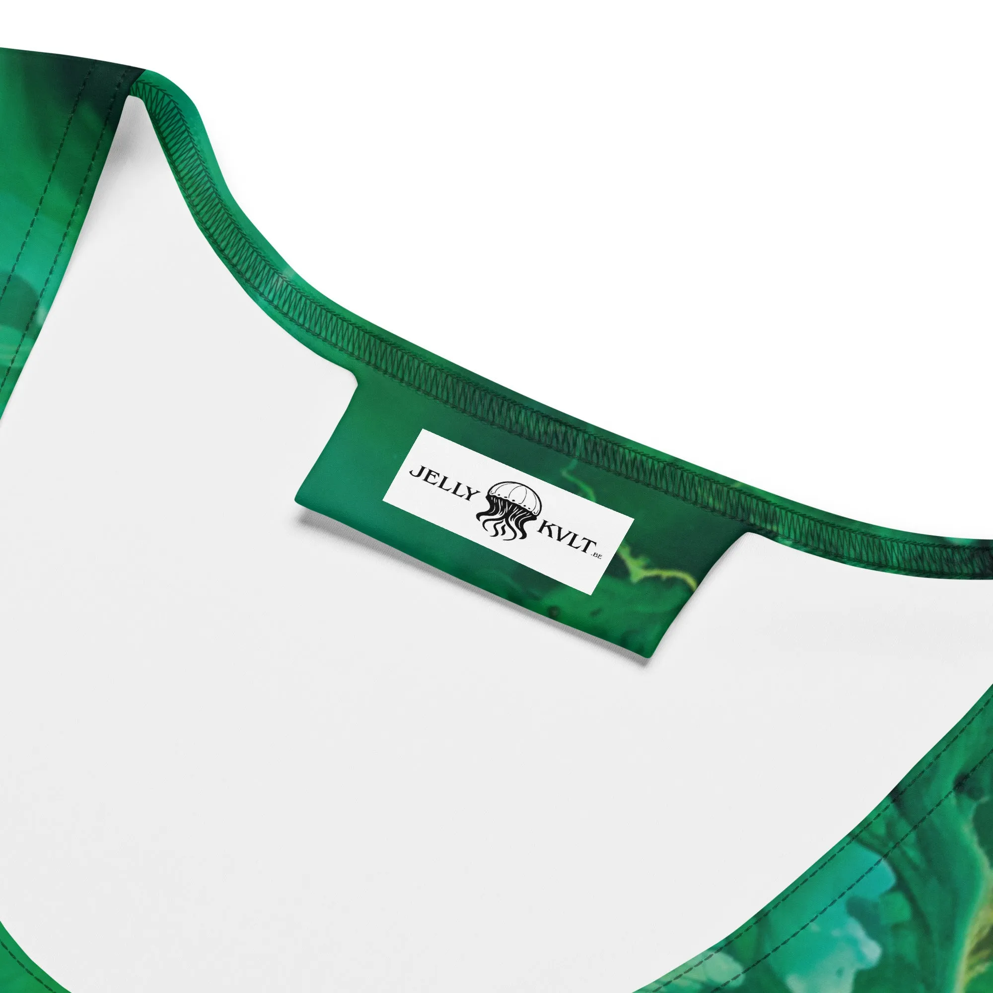 Crop Top - Viridian Shroud