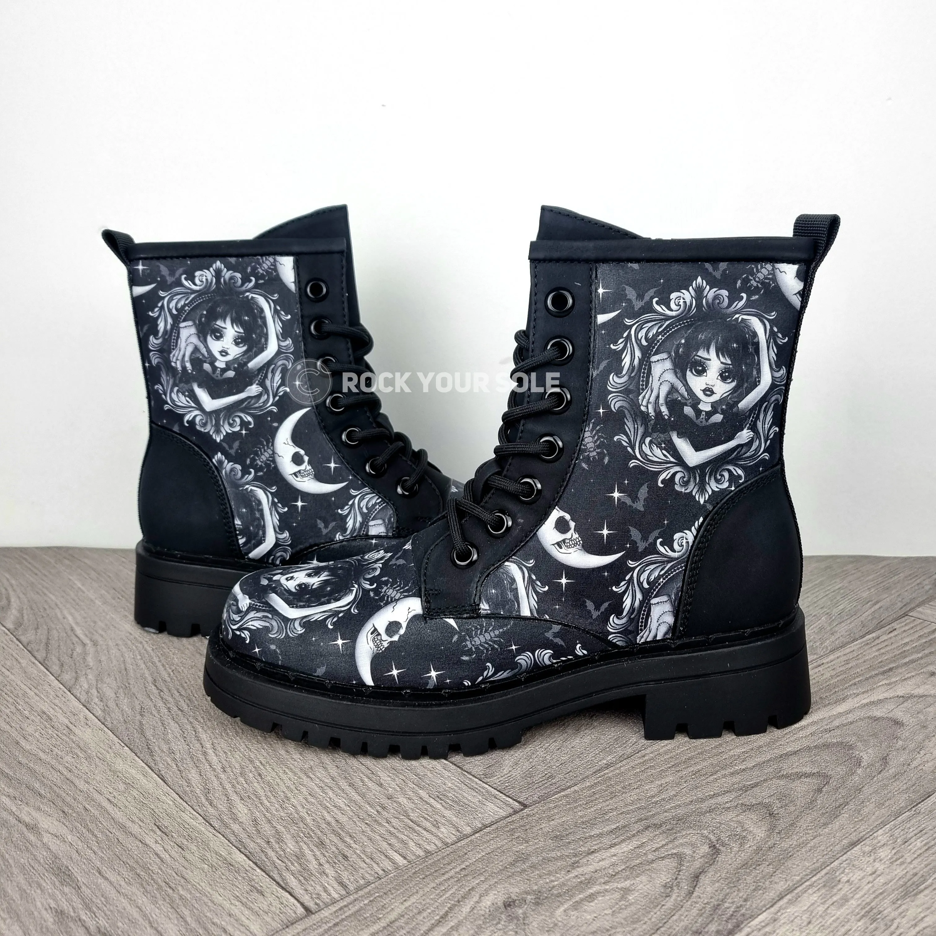 Dance Queen Wednesday ankle boots