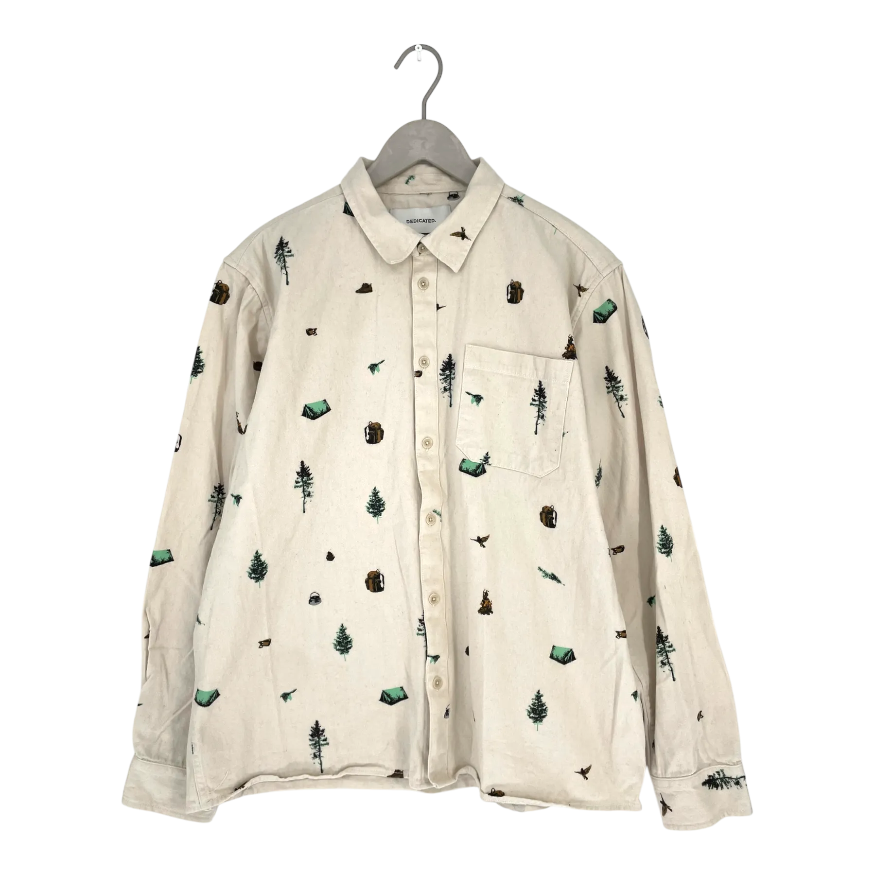 Dedicated collar shirt, rute hike | man XL