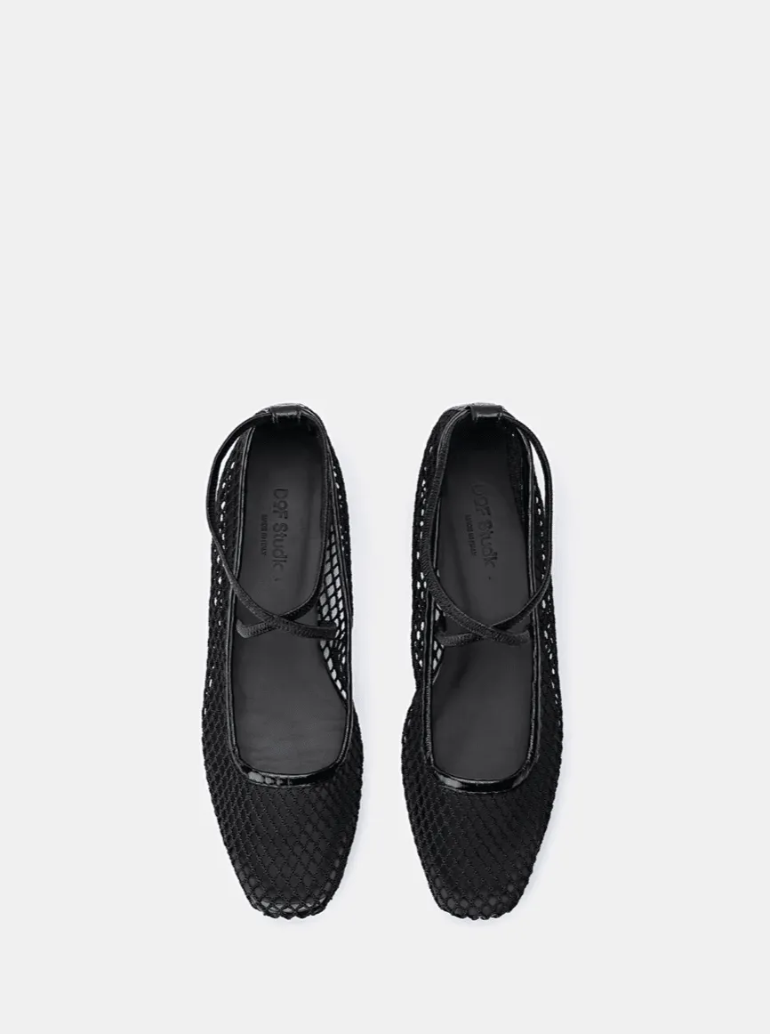 DEPARTMENT OF FINERY Isabella - Black Cotton Net
