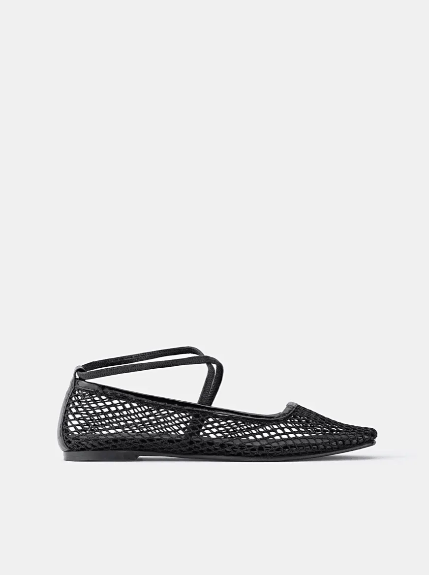 DEPARTMENT OF FINERY Isabella - Black Cotton Net