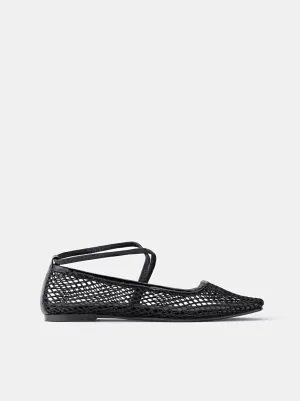 DEPARTMENT OF FINERY Isabella - Black Cotton Net