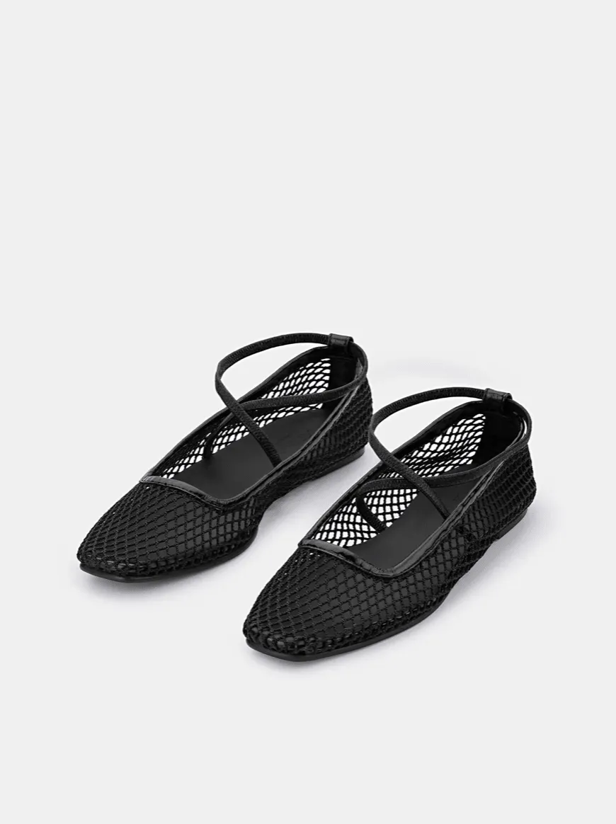 DEPARTMENT OF FINERY Isabella - Black Cotton Net