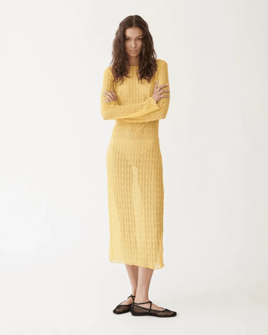 DEPARTMENT OF FINERY Isabella - Black Cotton Net