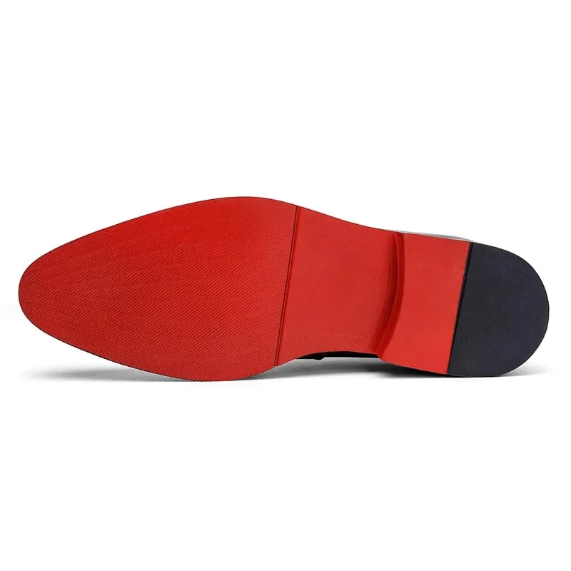 Derby loafers Red Sole Men Shoes