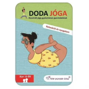 Doda Jóga: Relaxáció és nyugalom - Illusztrált jóga gyakorlatsor gyerekeknek, joc de societate în limba maghiară